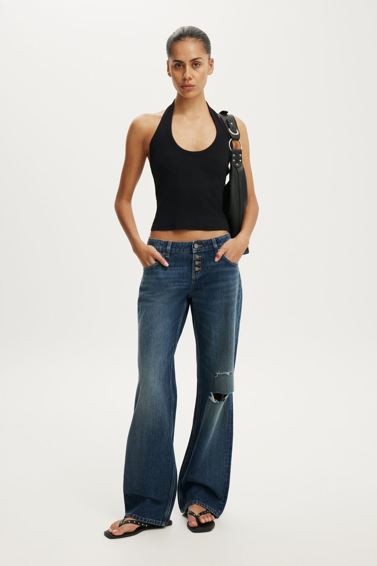 Low Rise Straight Jean
