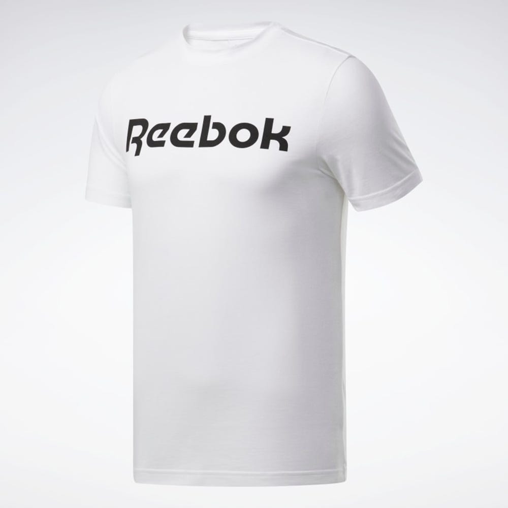 Graphic Series Linear Logo Men's T-Shirt - T-Shirts & Tops
