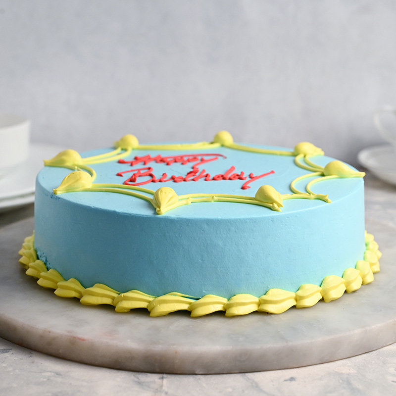 Cheerful Birthday Cake