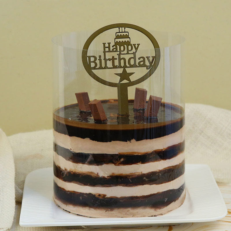 Kit Kat Pull me Up B'day Cake