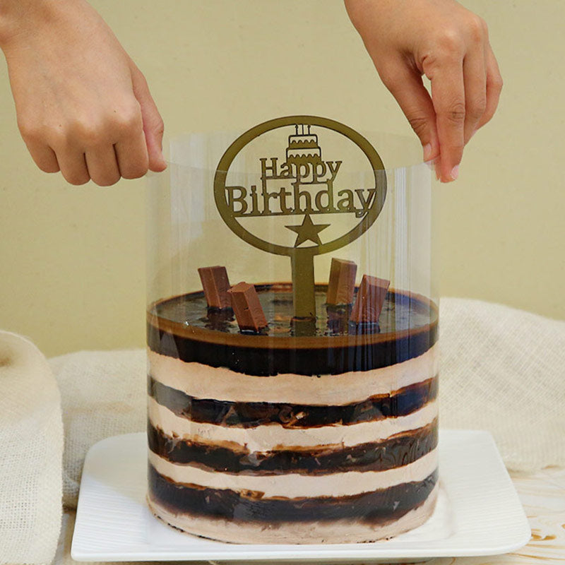 Kit Kat Pull me Up B'day Cake