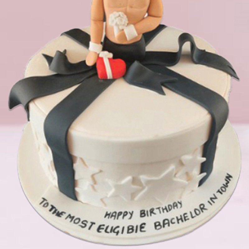 Fondant Bachelor Cake